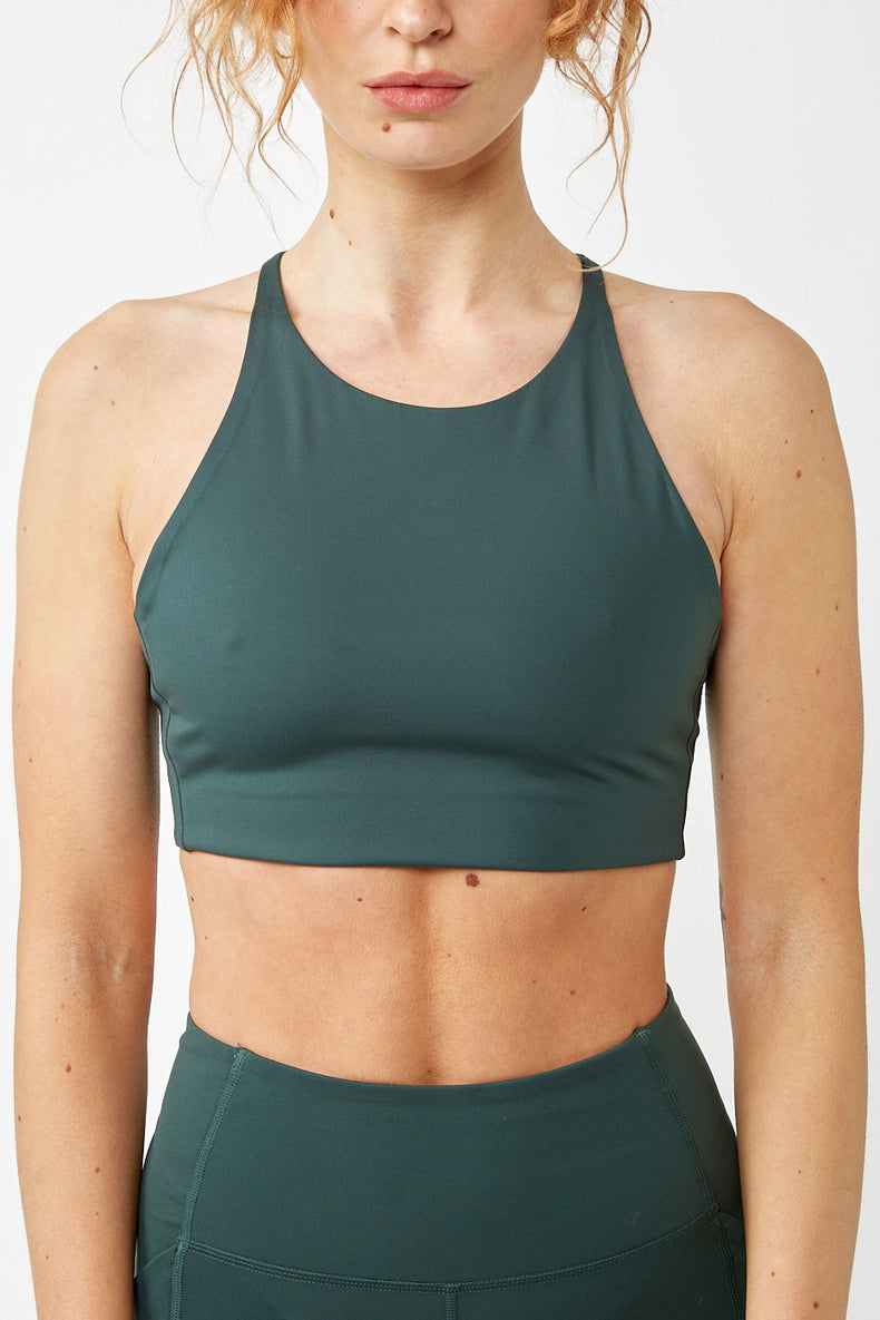 Girlfriend Collective Moss Topanga Sports Bra