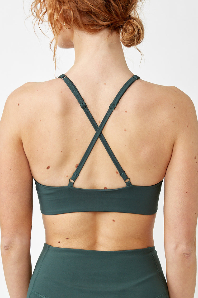 Girlfriend Collective Moss Topanga Sports Bra