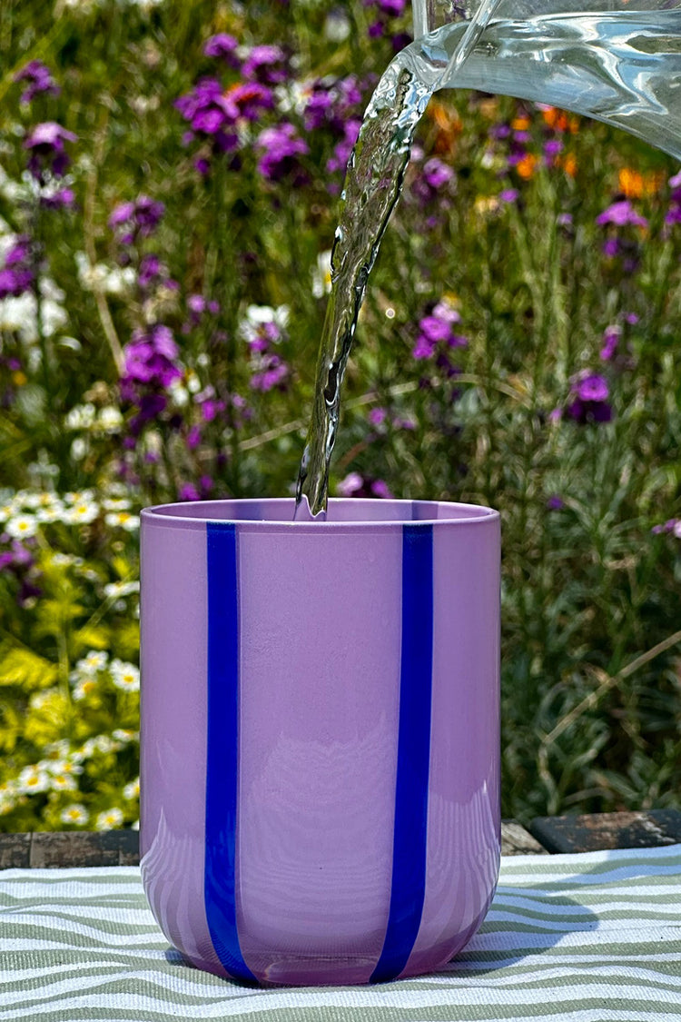 MÆGEN Lilac & Navy Atina Tumbler