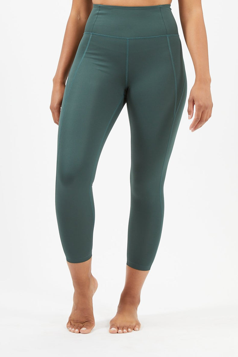 Girlfriend Collective Moss High Rise 7/8 Leggings