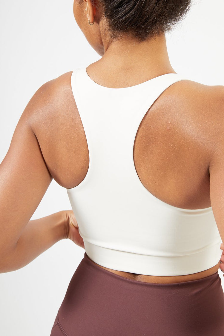 Girlfriend Collective Ivory Paloma Sports Bra