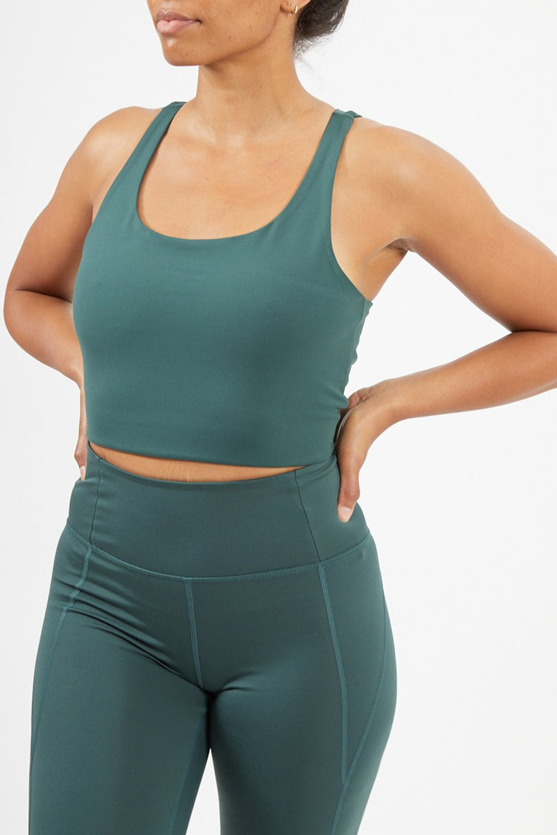 Girlfriend Collective Moss Paloma Sports Bra