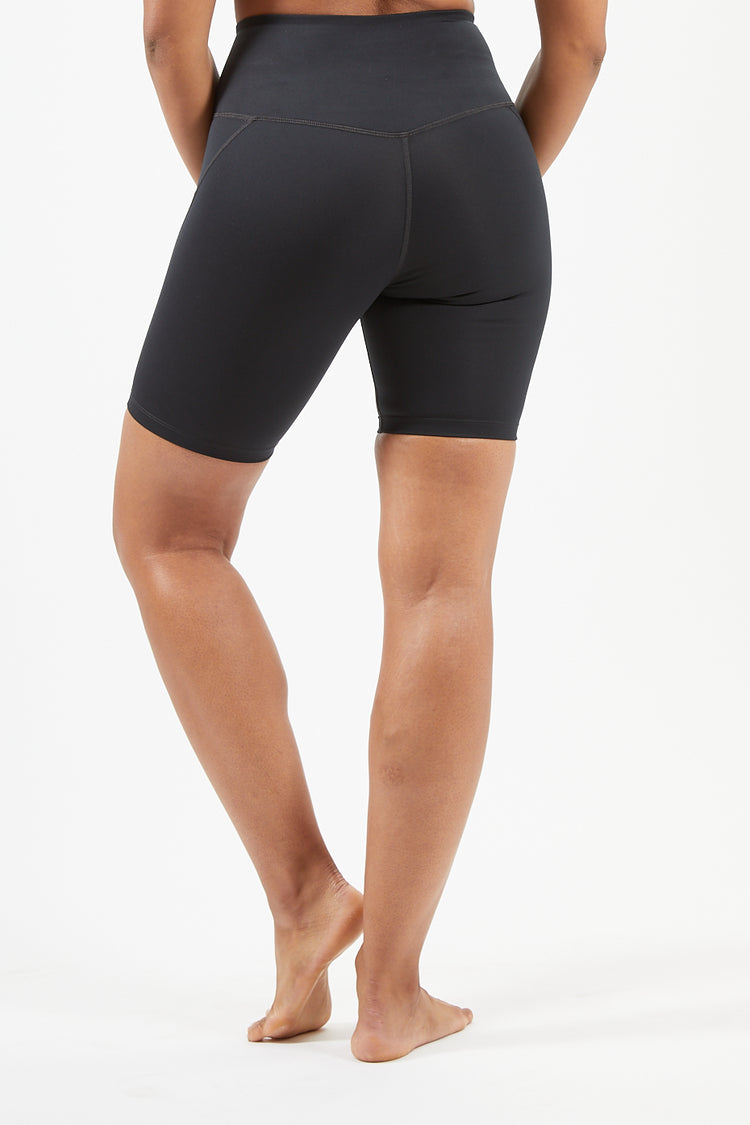 Girlfriend Collective Black High Rise Bike Shorts