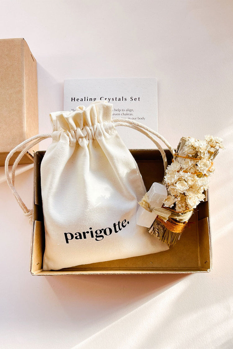 Parigotte Healing Crystals Set 7 Chakra
