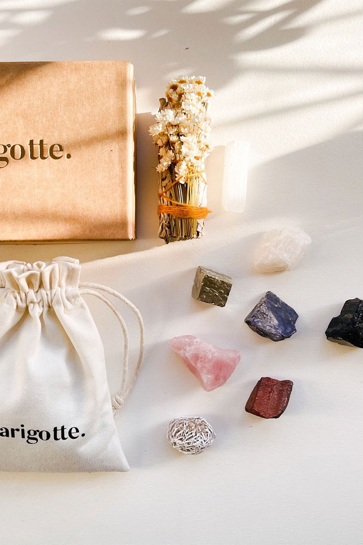 Parigotte Healing Crystals Set 7 Chakra