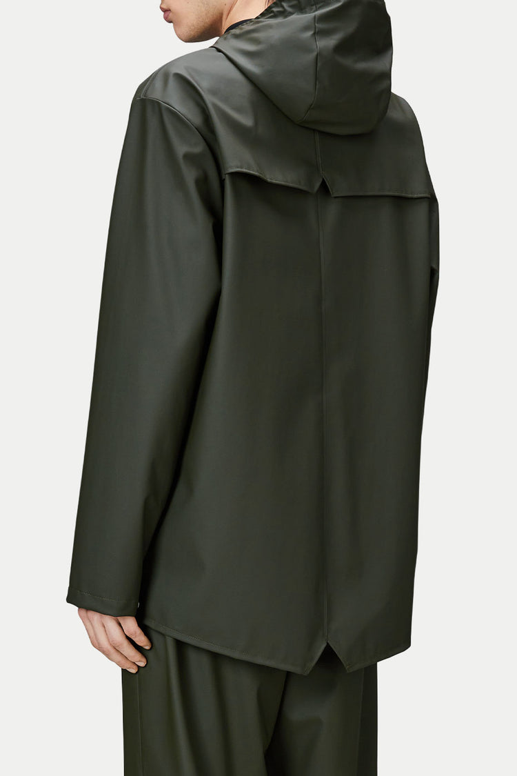 Rains Green Jacket