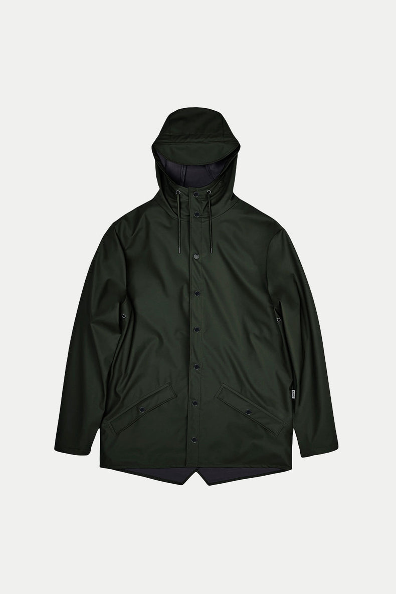 Rains Green Jacket