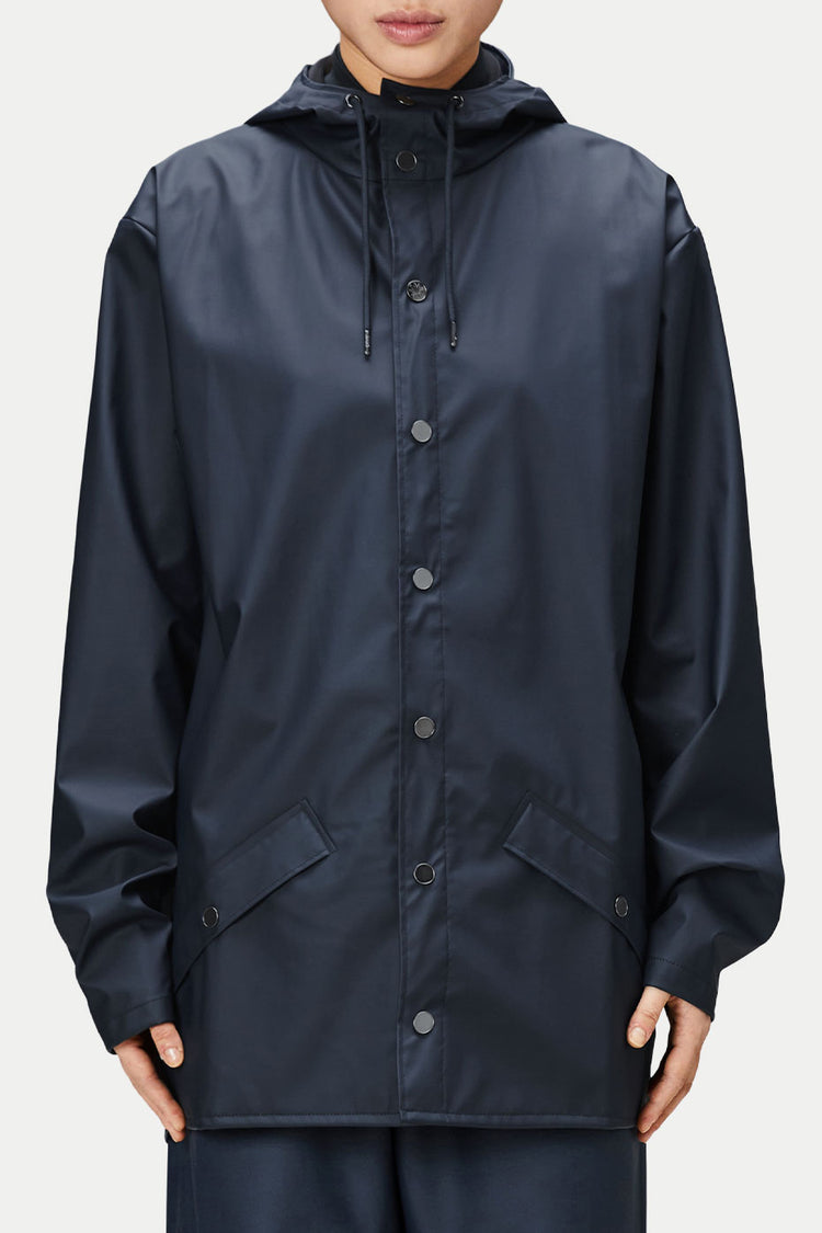 Rains Navy Jacket