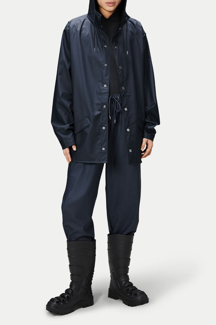 Rains Navy Jacket