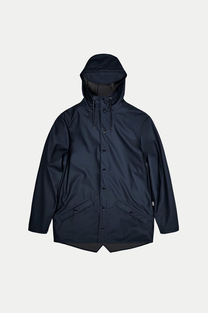 Rains Navy Jacket