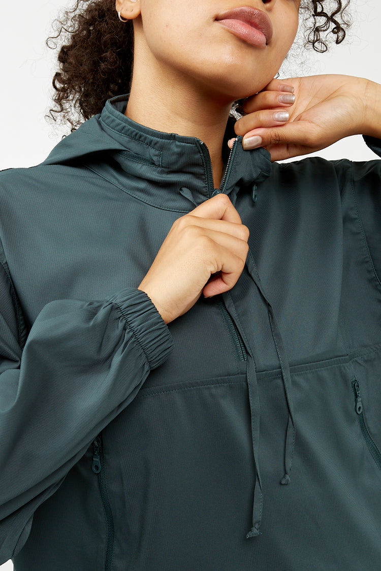 Girlfriend Collective Moss Hummingbird Windbreaker