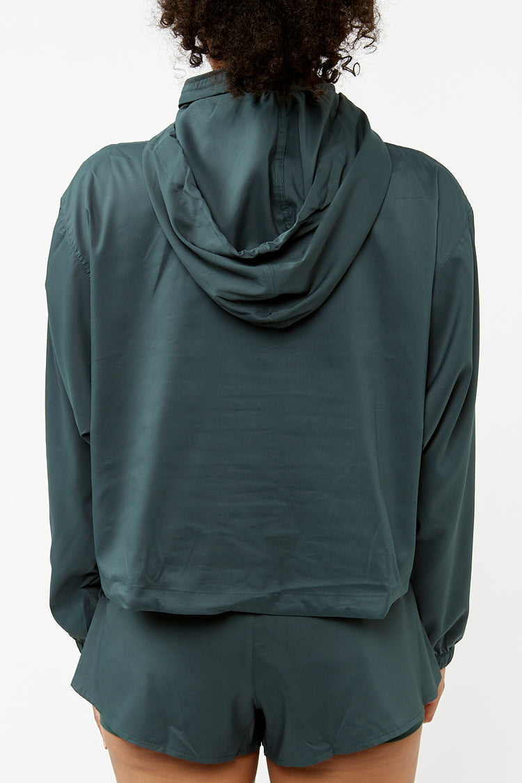 Girlfriend Collective Moss Hummingbird Windbreaker