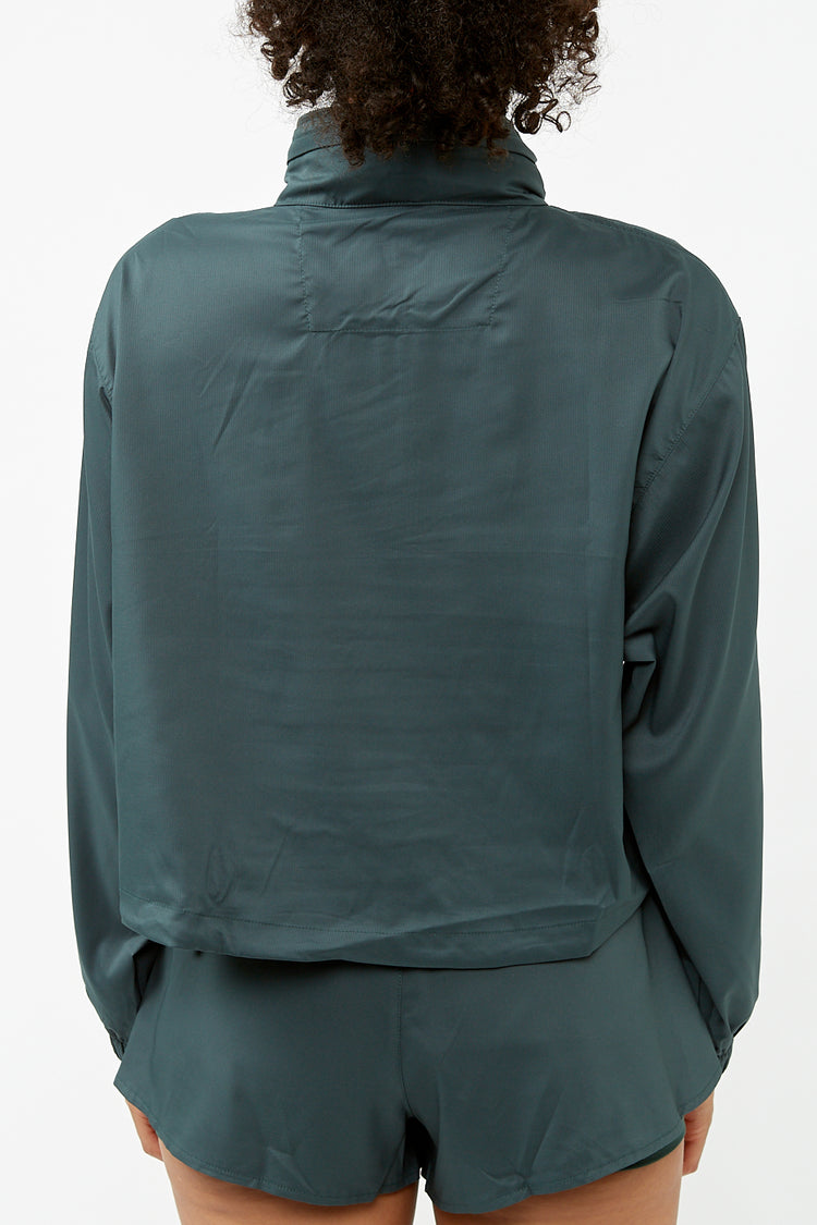 Girlfriend Collective Moss Hummingbird Windbreaker
