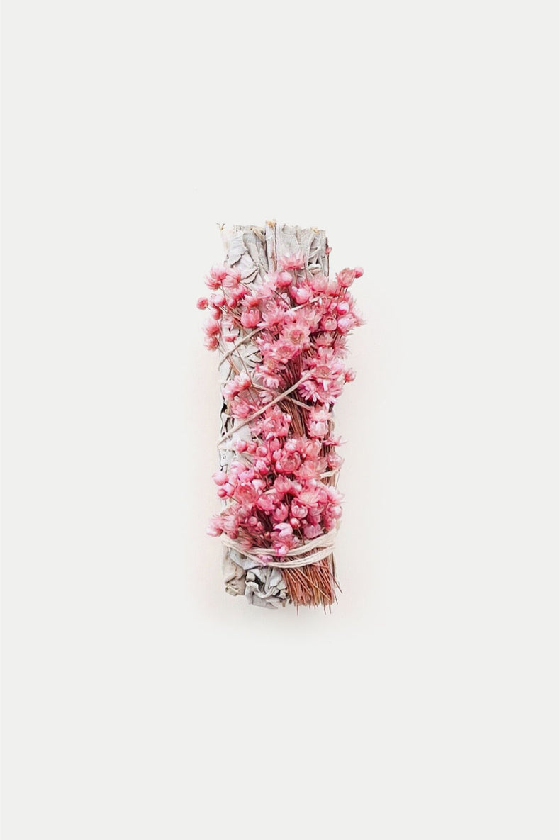 Parigotte Californian White Sage With Pink Flowers