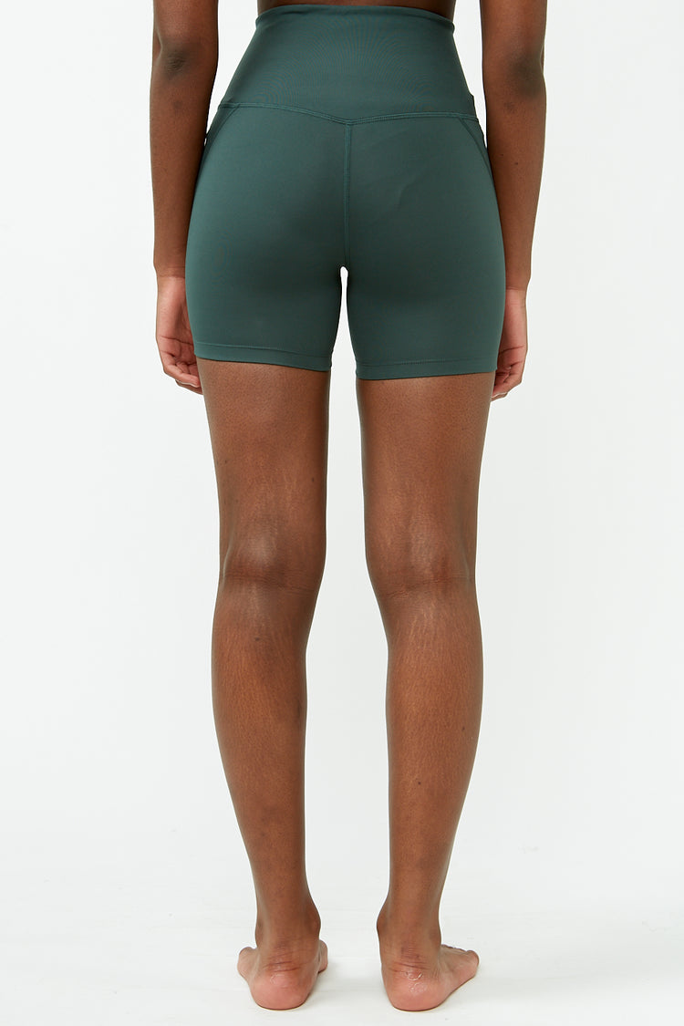 Girlfriend Collective Moss Run High-Rise Shorts