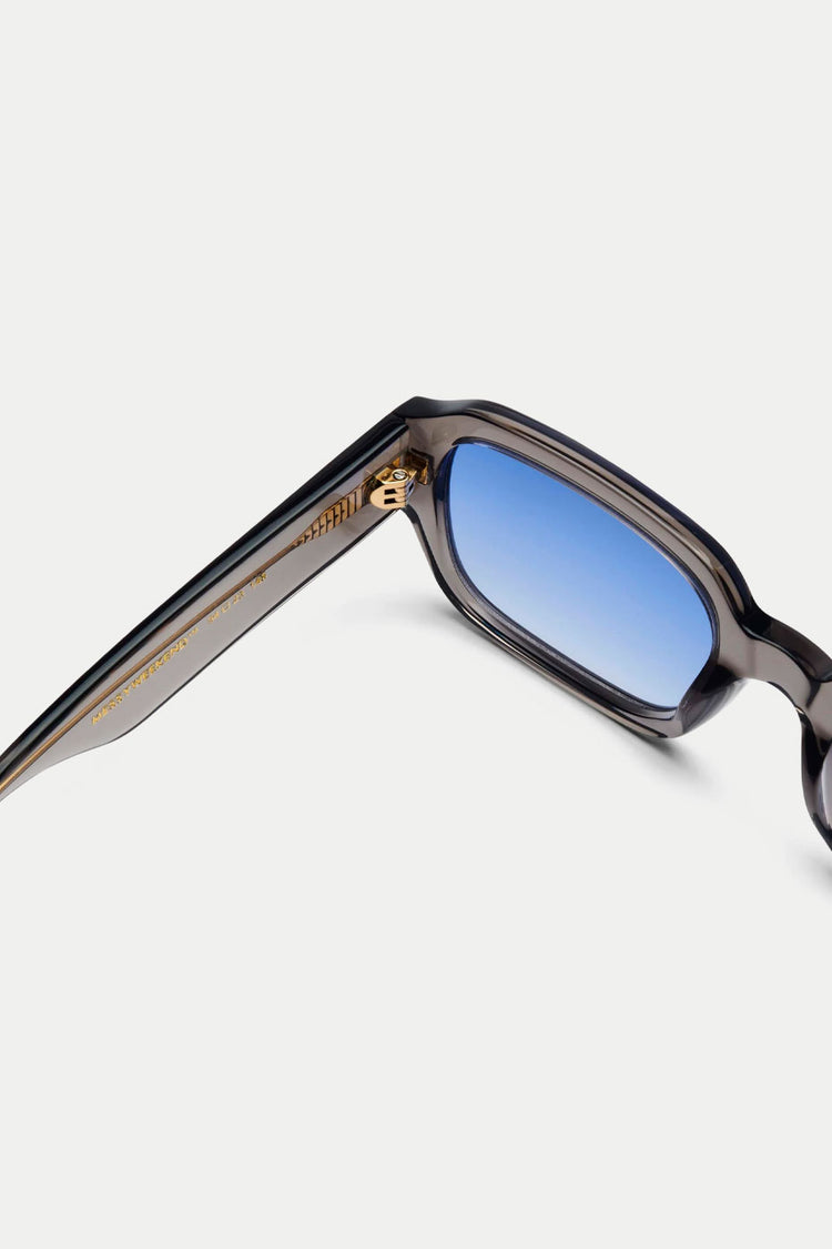 MESSYWEEKEND Grey Crystal Blue Downey Sunglasses