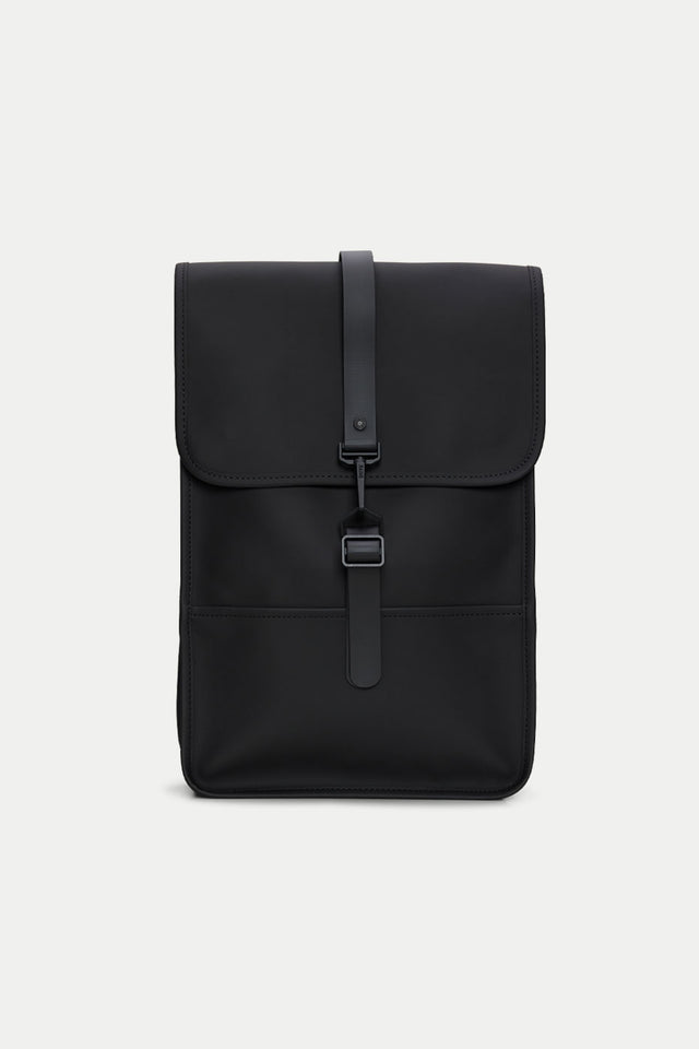 Rains Black Backpack Mini W3