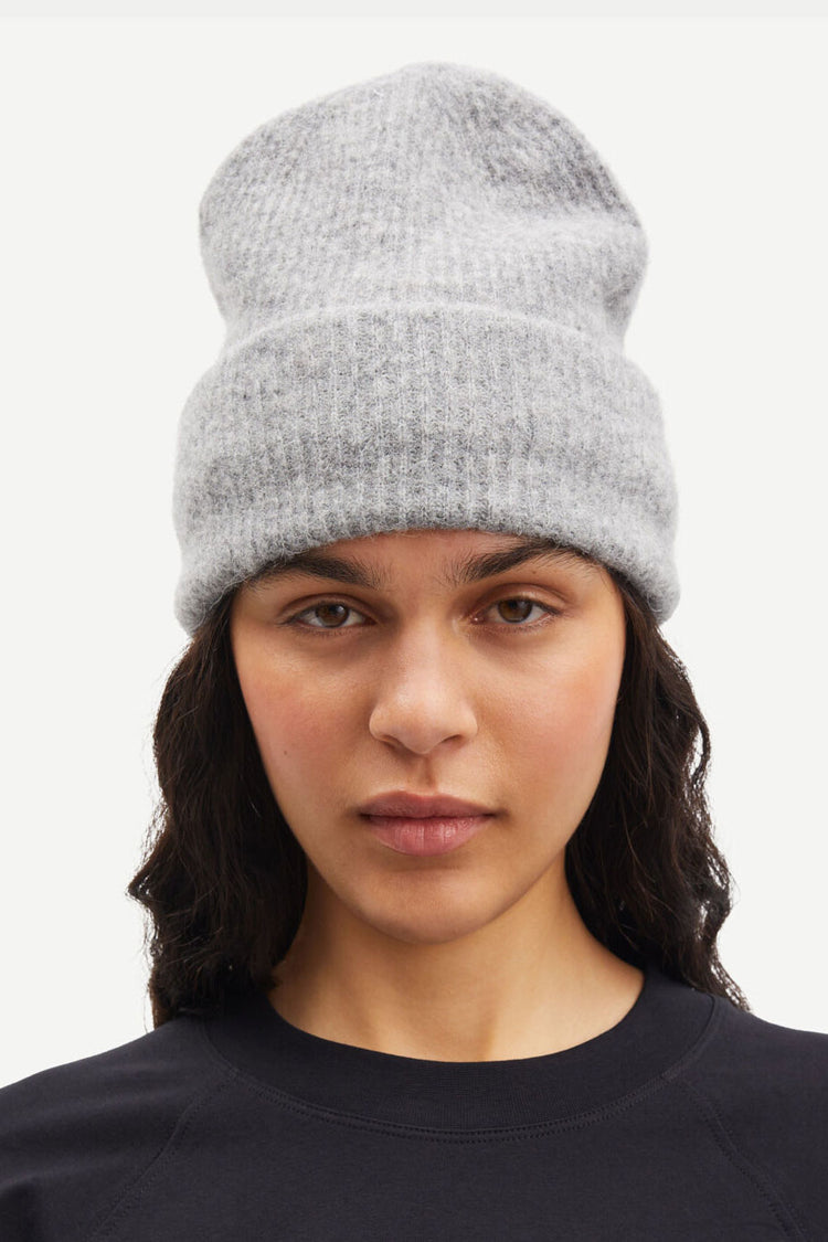 Samsøe Samsøe Grey Melange Nor Hat