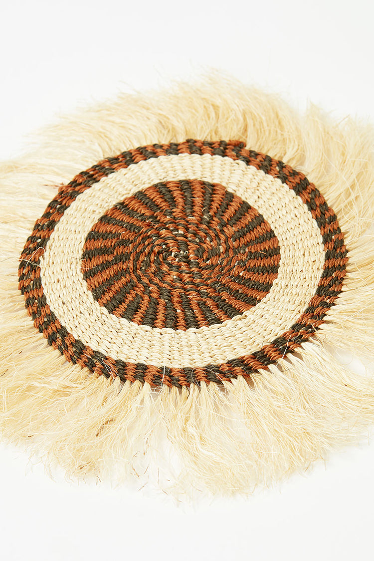 The Basket Room Black Brown Ukuta Wall Hanging XS