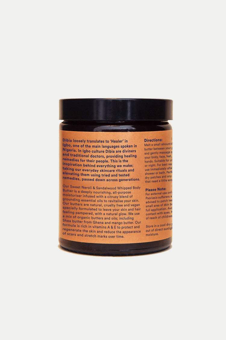 Dibia Sweet Neroli & Sandalwood Whipped Body Butter 180ml
