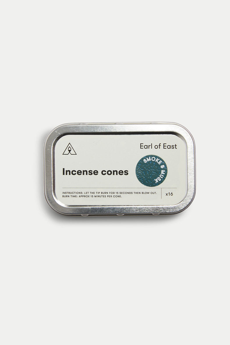Earl Of East Smoke And Musk Incense Cones