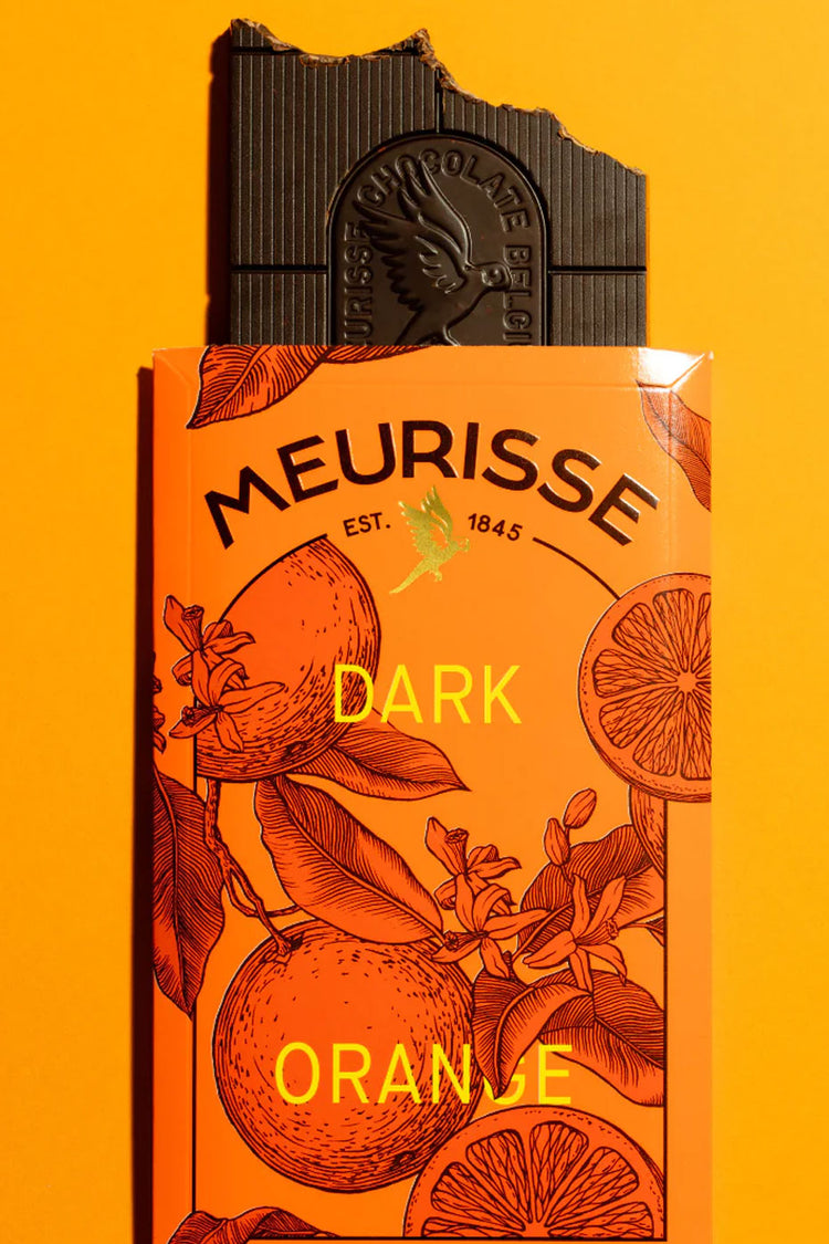 Meurisse Dark Chocolate With Orange 100g