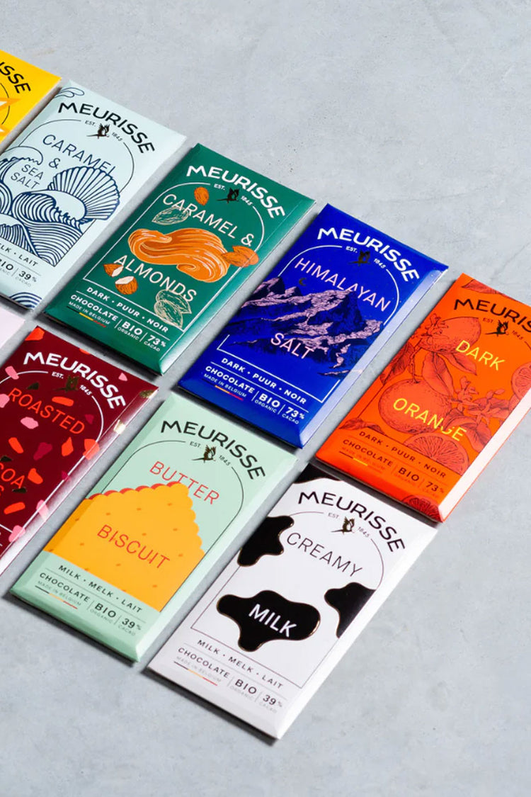 Meurisse Dark Chocolate With Orange 100g