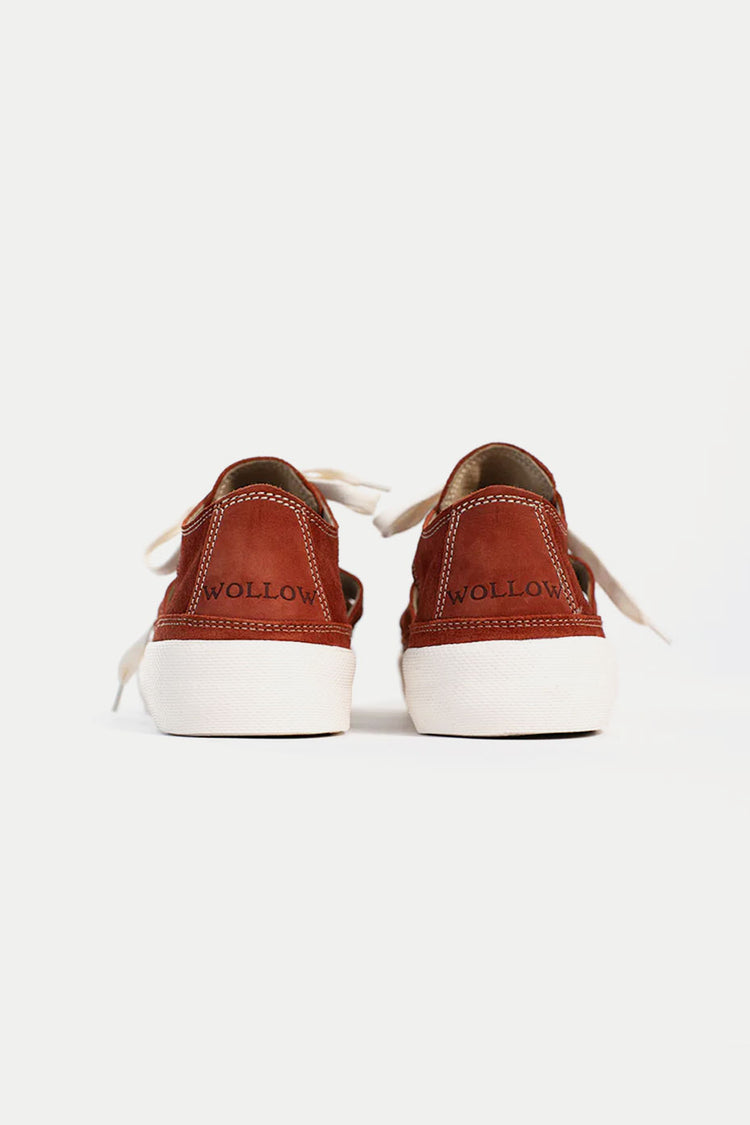 Wollow Clay Red Open Trainer Womens
