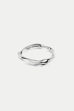 Silver Estee Lalonde Way Stacking Ring