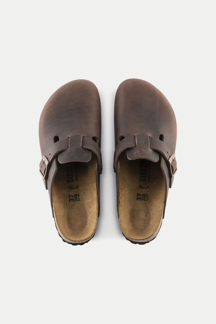 Birkenstock Habana Boston Oiled Clogs