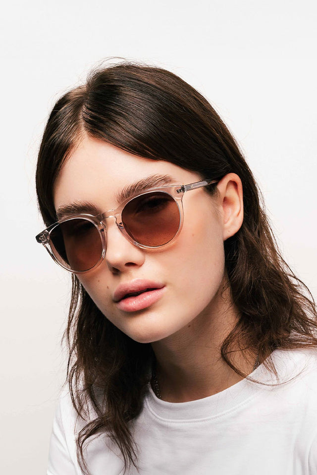 MESSYWEEKEND Brown Rose New Depp Sunglasses