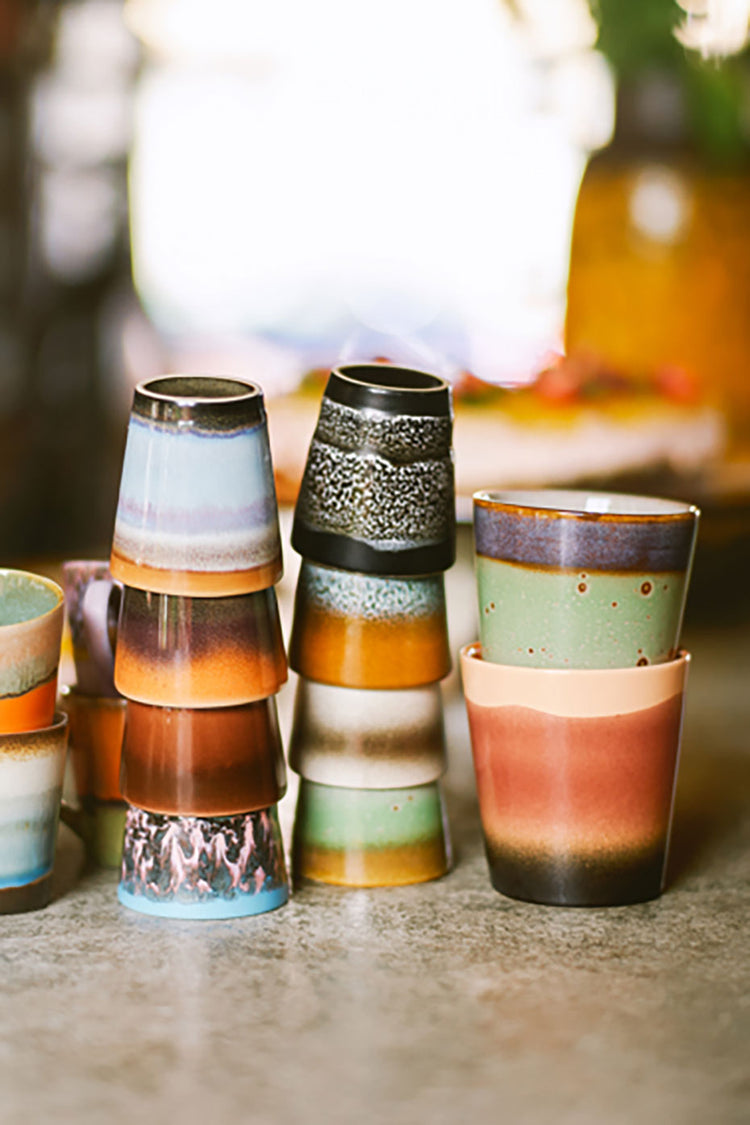 HKliving Rise 70s Ceramics Coffee Mug