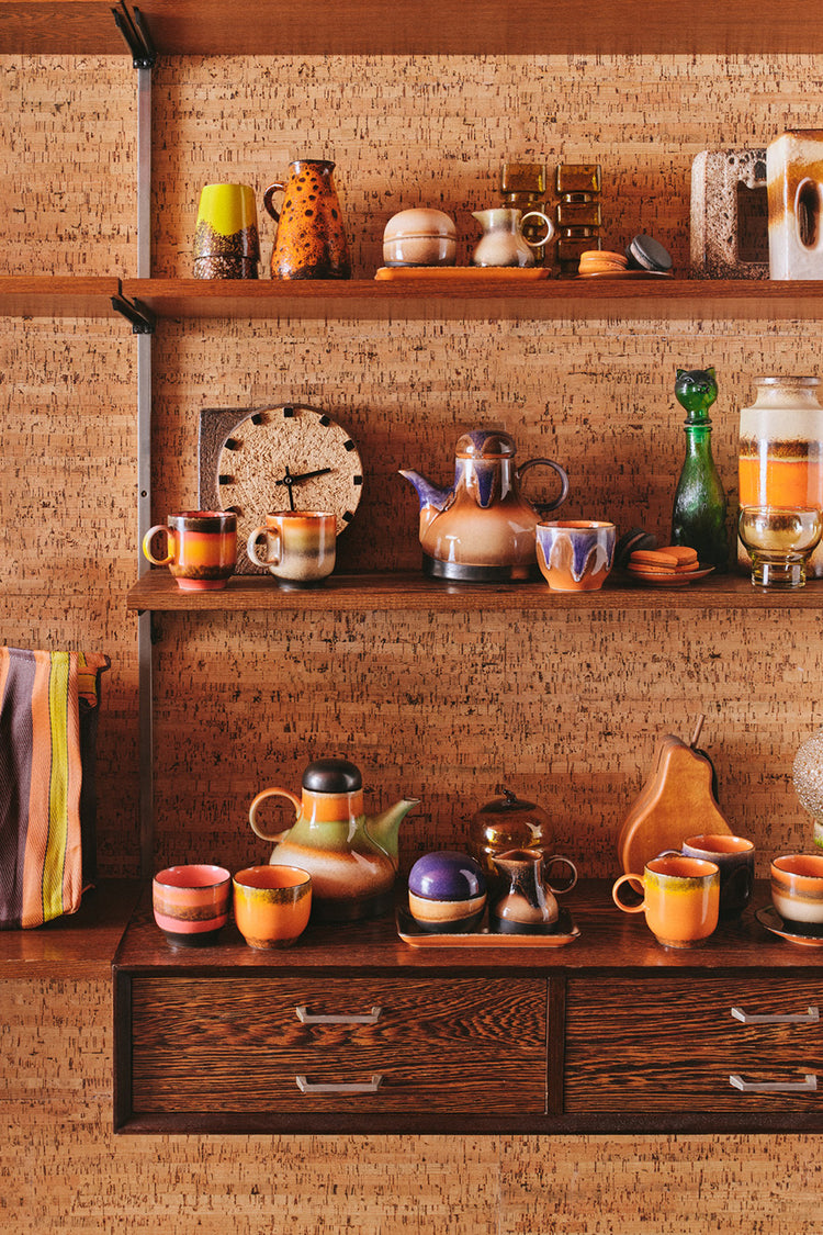 HKliving Arabica 70s Ceramics Café Cup