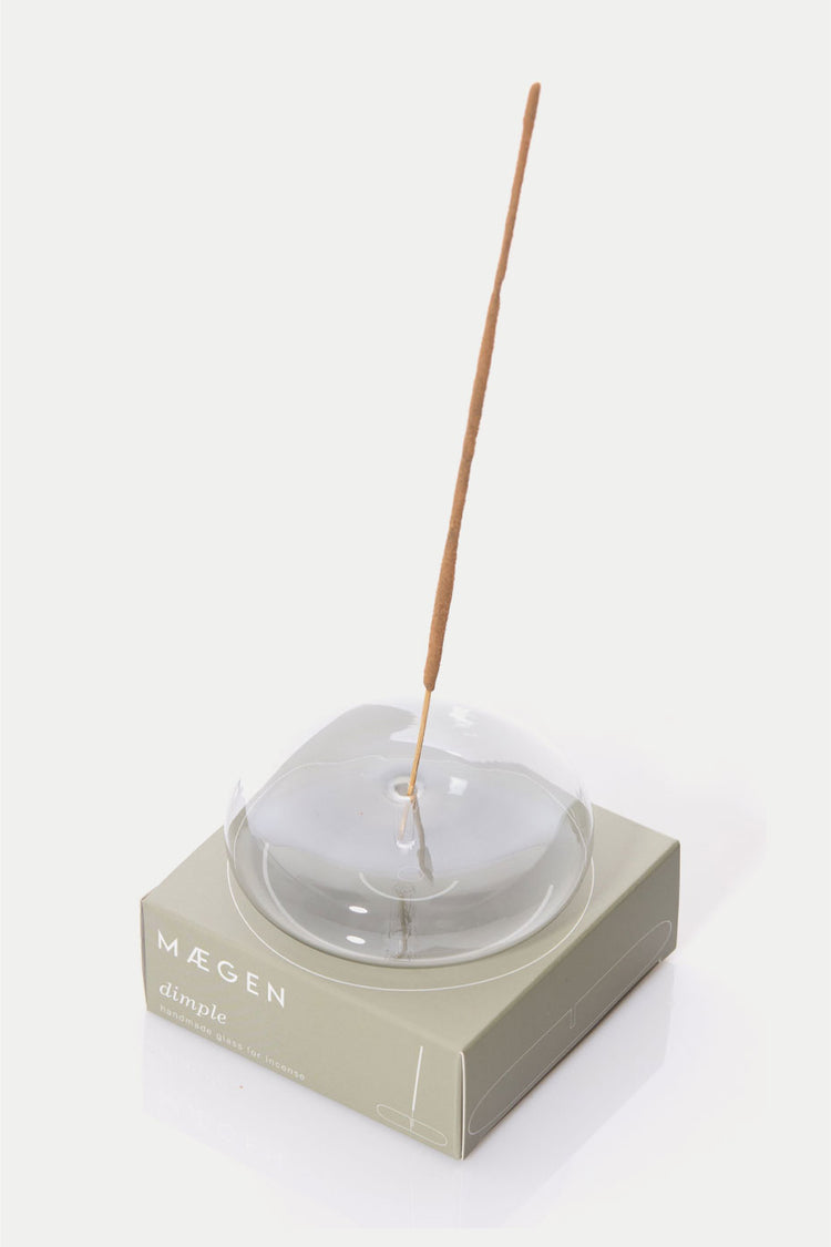 MÆGEN Grey Dimple Incense Holder