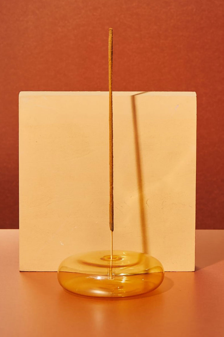 MÆGEN Yellow Dimple Incense Holder
