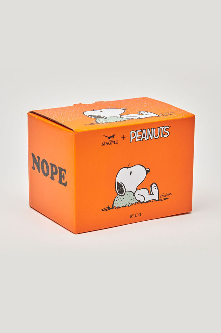 Magpie Peanuts Nope Mug