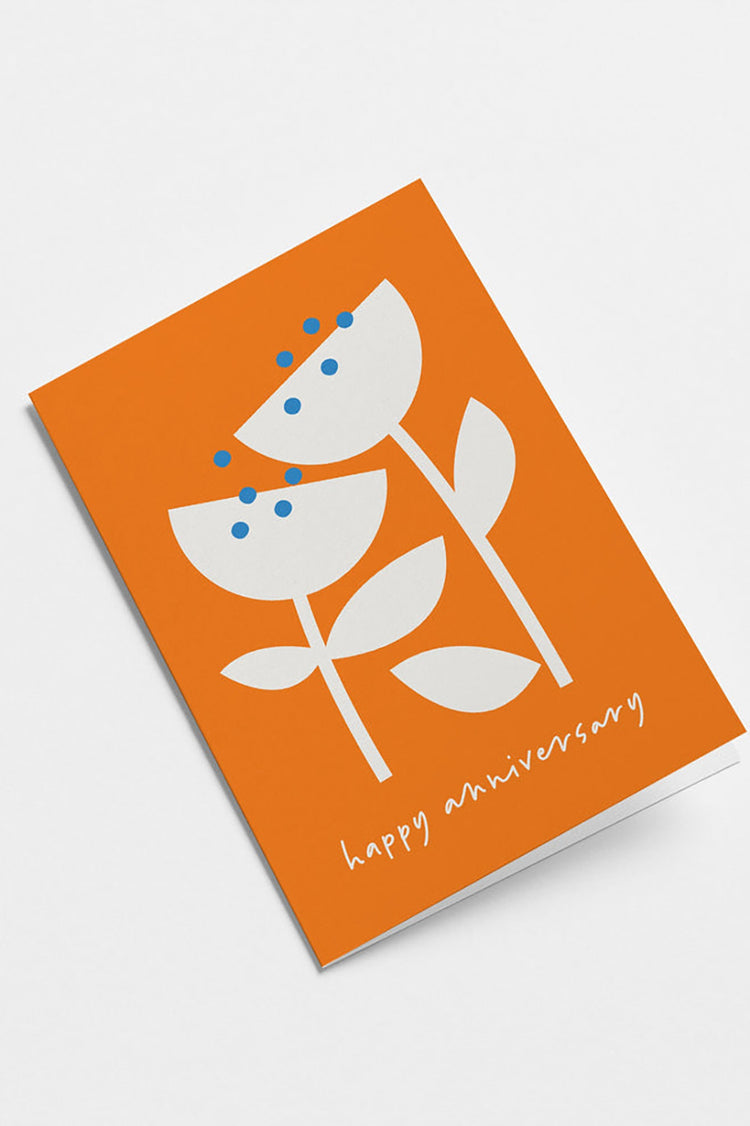 Graphic Factory Happy Anniversary Greeting Card