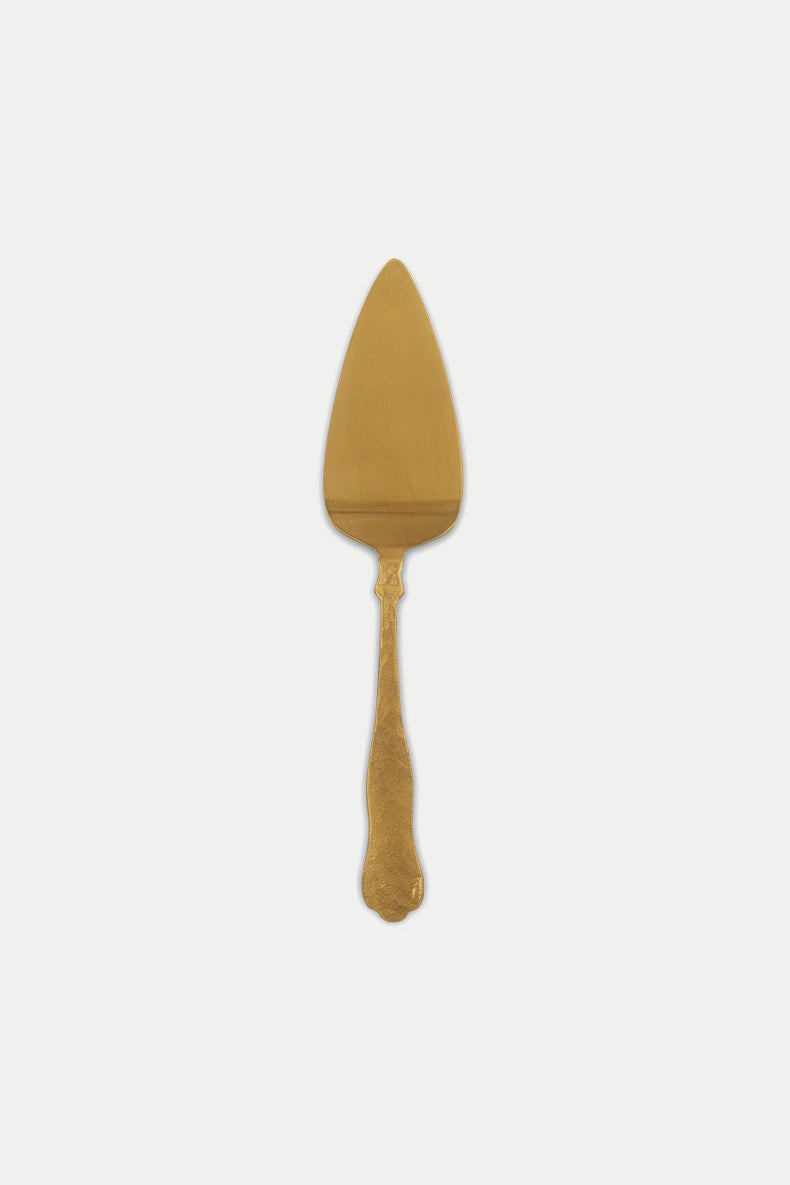 Nkuku Brushed Gold Khana Cake Slice