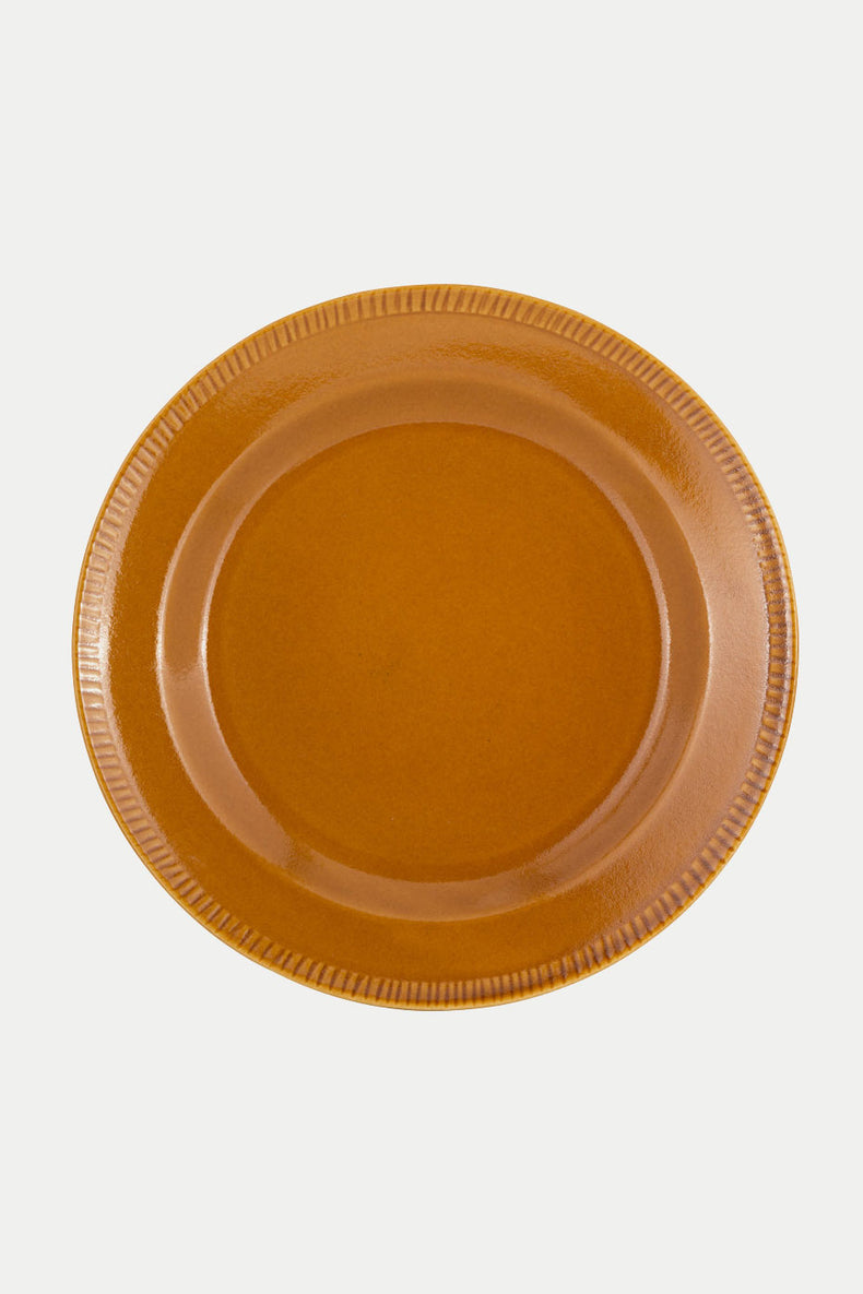 Nkuku Mustard Nuwara Dinner Plate