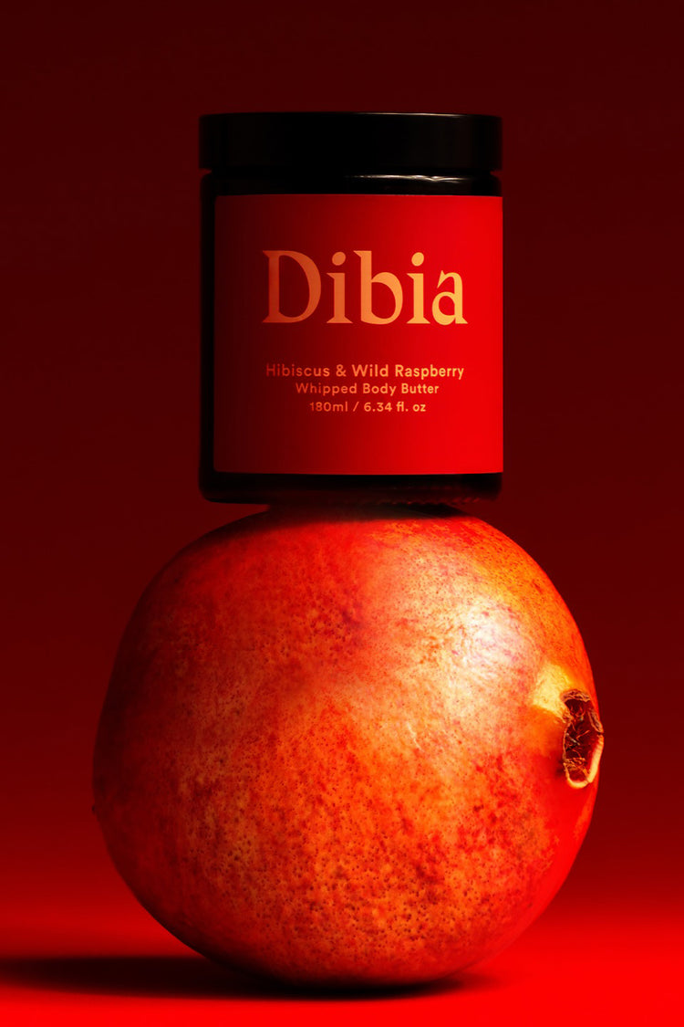 Dibia Hibiscus & Wild Raspberry Whipped Body Butter 180ml