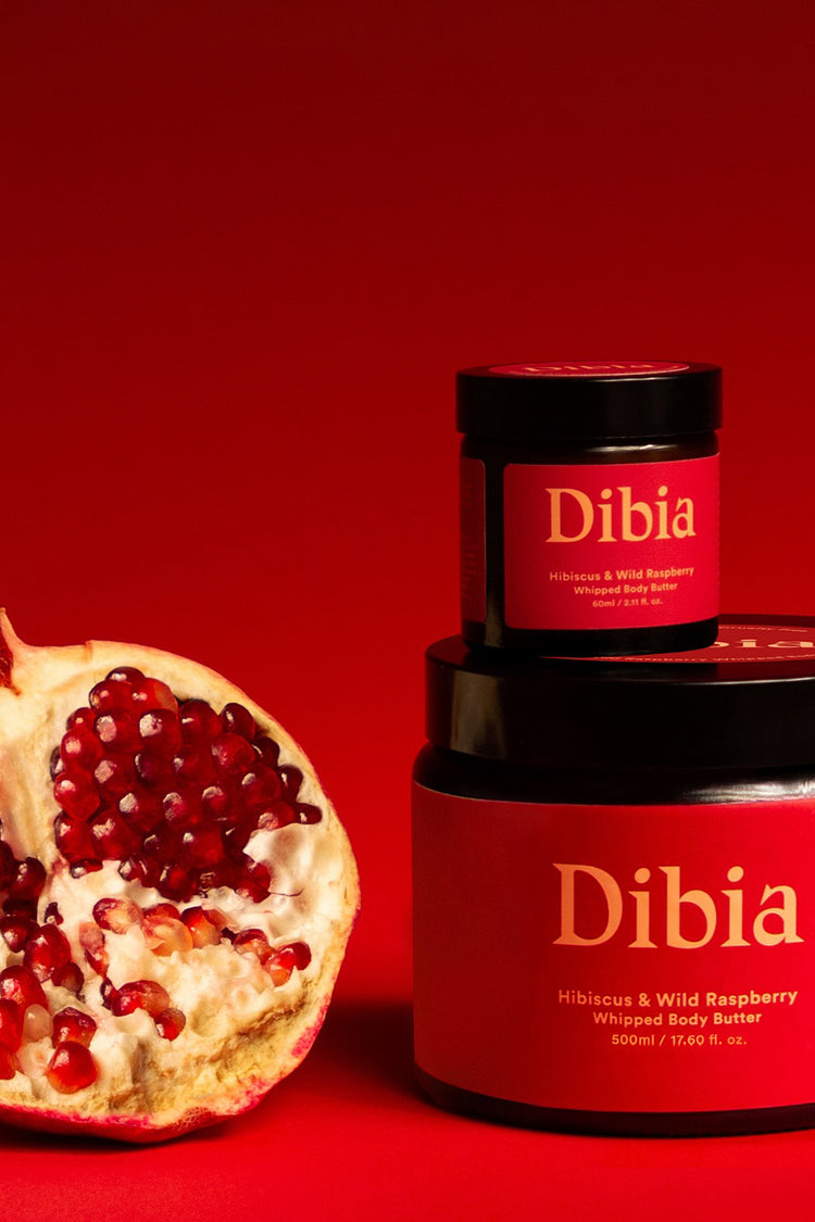 Dibia Hibiscus & Wild Raspberry Whipped Body Butter 60ml