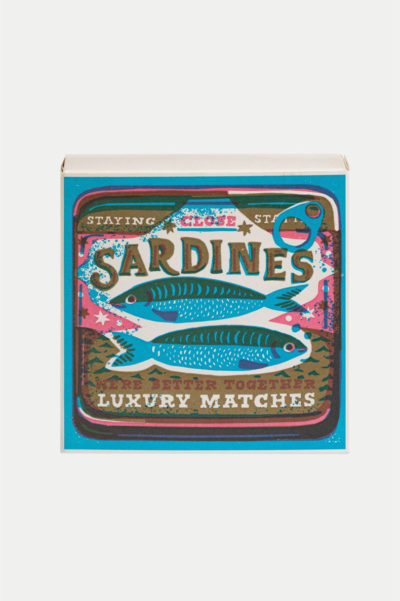 Archivist Better Together Sardines Matches by The Printed Peanut
