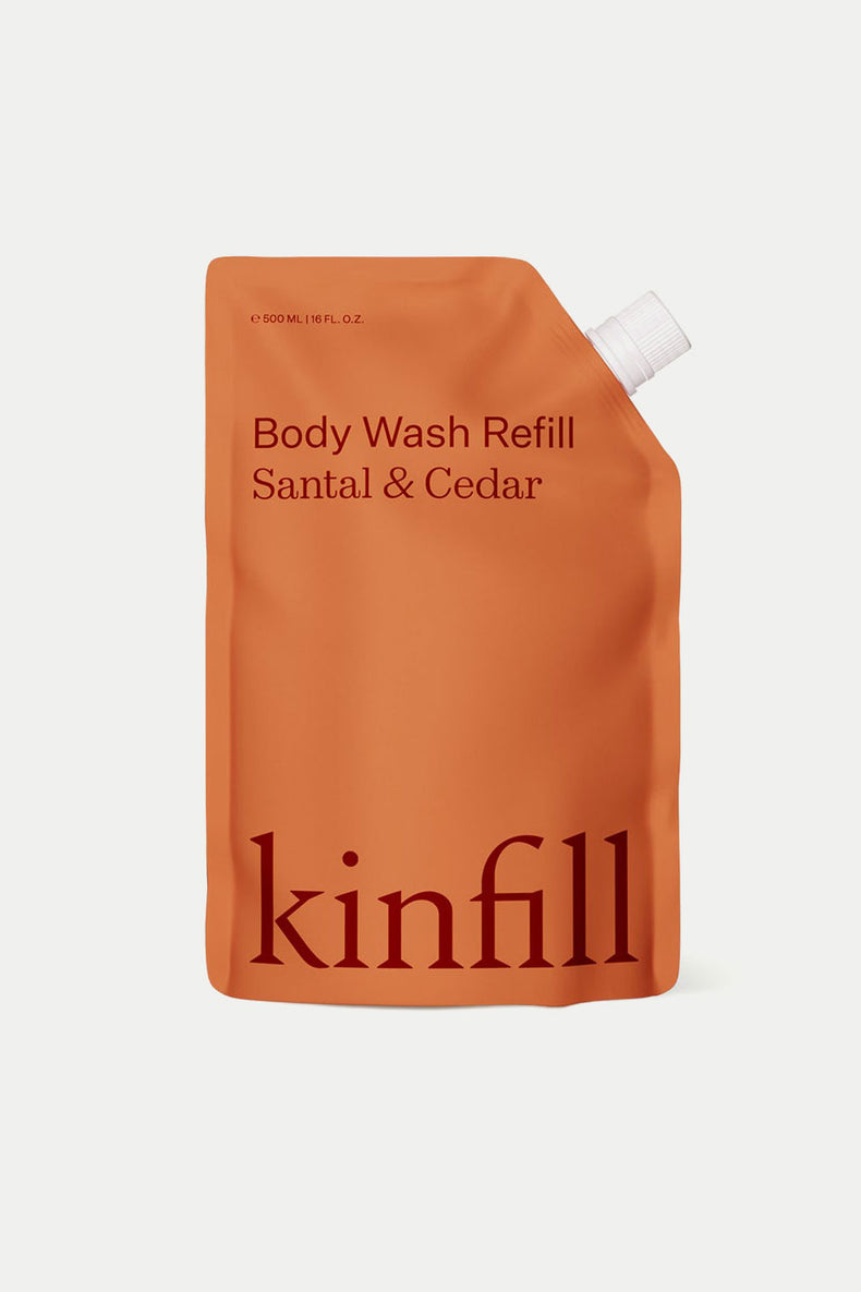Kinfill Santal & Cedar Body Wash - Refill