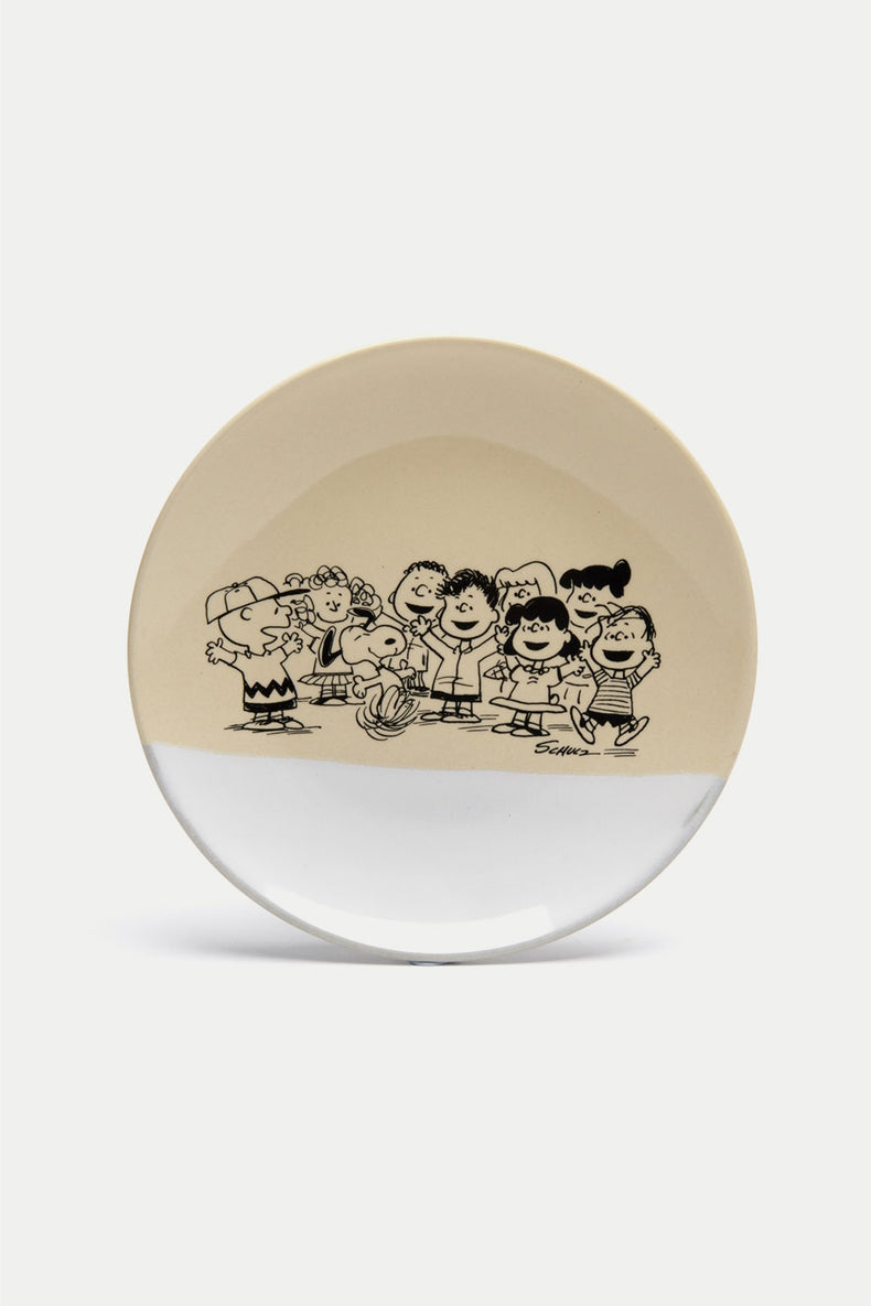 Magpie Peanuts Gang Stoneware Platter