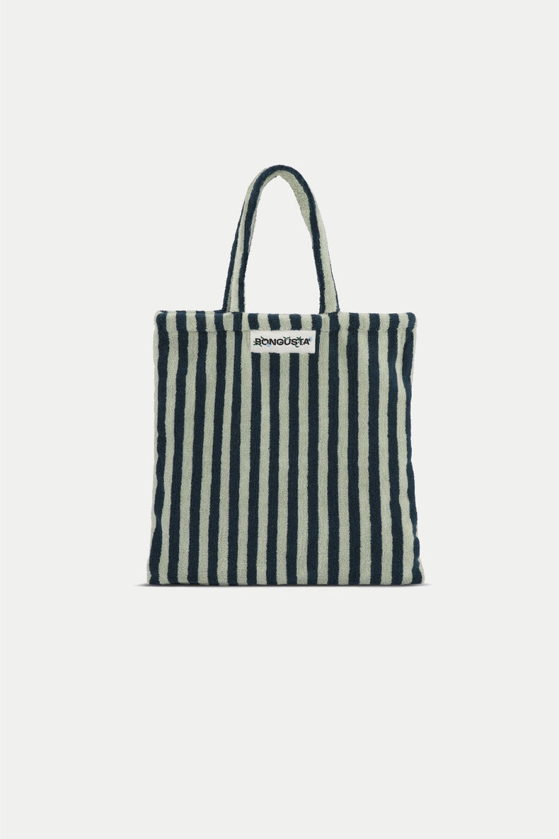 Bongusta Sea Foam & Deep Teal Naram Totebag