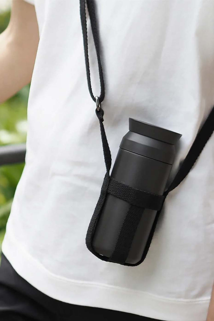 Kinto Black Travel Tumbler 350ml