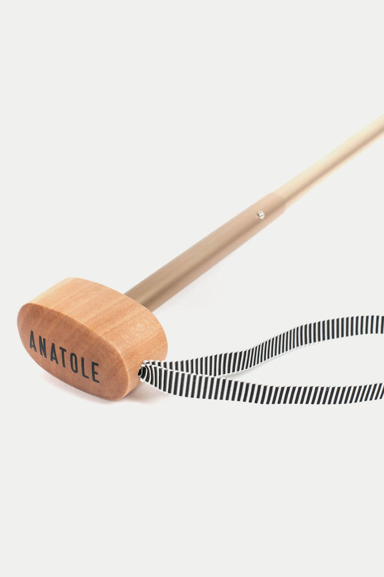 Anatole Navy Blue Colette Folding Compact Umbrella