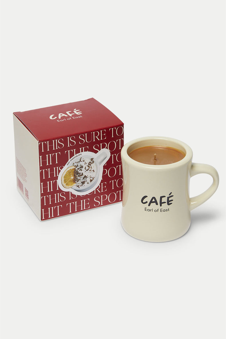 Earl Of East Hot Chocolate Cafe Candle