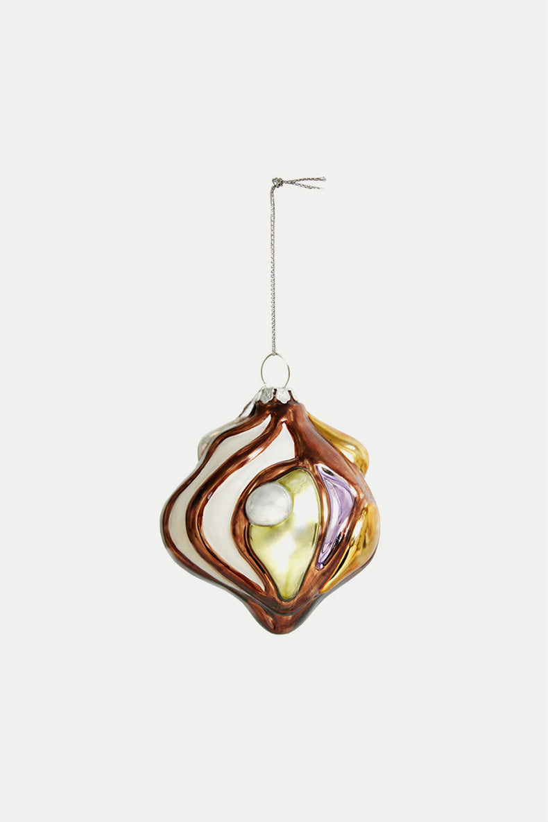 HKliving Multi Round Anatomic Christmas Ornament