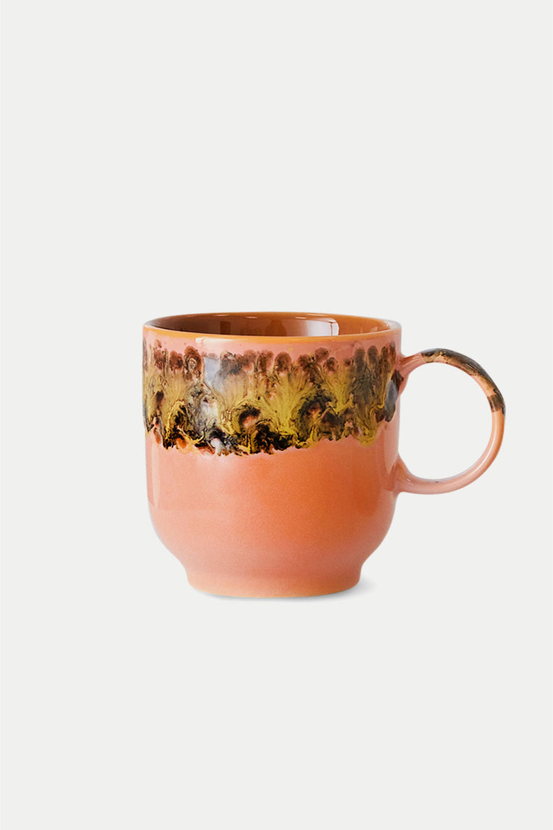 HKliving Lush 70s Ceramics Cafe Mug
